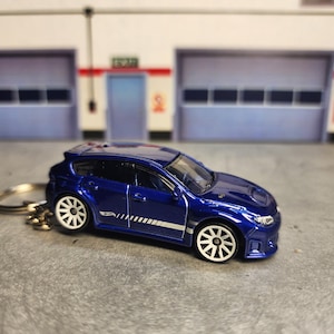 Subaru WRX STI Keychain, Custom Subaru Keychain, WRX Keychain