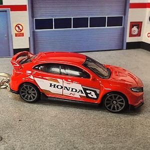 Honda Civic Type R Keychain, 2018 Honda Civic Type R Keychain