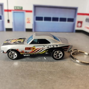 1967 Chevy Camaro SS Keychain, Custom Diecast Camaro Keychain, 1:64 Scale Camaro, Classic Chevy Camaro Keychain, G Car Lovers Gift