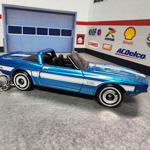 1969 Mustang Shelby GT500 Keychain, Ford Mustang Keychain, Shelby GT-500 Keychain, Premium Keychain