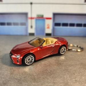 Lexus LC 500 Keychain, Custom 2021 Lexus LC500 Keychain, Premium Keychain