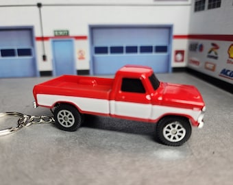 1977 Ford F-150 Keychain, Ford F150 Keychain, Ford Truck Keychain, Premium Keychain