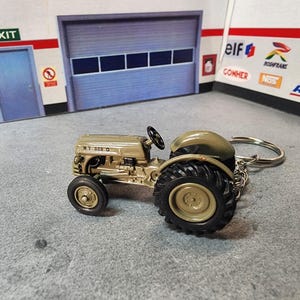 Ford 2N Tractor Keychain, Custom 1943 Ford 2N Tractor Keychain, Premium Keychain