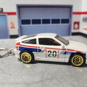 Honda CRX Keychain,1988 Honda  CRX Keychain, Honda Keychain, CR-X Keychain, Premium Keychain