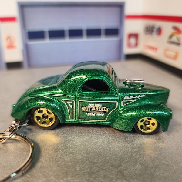 Willys Coupe Keychain, 1941 Willys Coupe Keychain, Willys Keychain