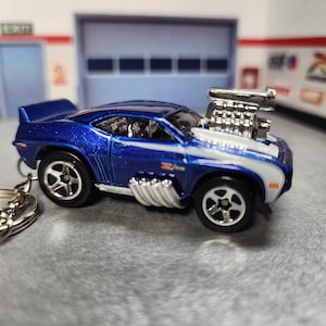 Camaro Z28 Keychain, 1969 Chevy Camaro, Diecast Steel 1:64 Scale