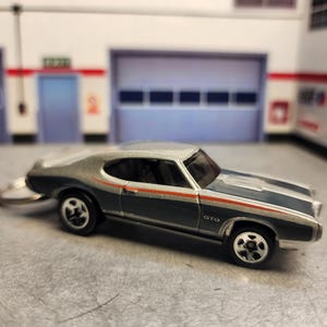1969 GTO Keychain, 69 Pontiac GTO Keychain, GTO Keychain
