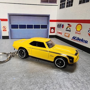 Camaro COPO Keychain, 1969 Chevy Camaro COPO Keychain, Chevy Keychain
