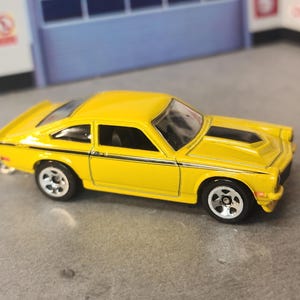 Chevy Vega Keychain, 1:64 Scale Diecast Vega Model, Classic Chevy Keychain, Custom Vega Keychain, Vega collectible Key,Classic Chevy keyring
