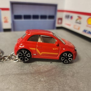 Fiat 500E Keychain,Fiat Keychain, Fiat 500 Keychain