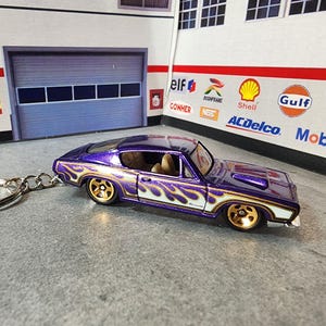 1968 Plymouth Barracuda Keychain, 68 Cuda Keychain, Plymouth Keychain, Premium Keychain