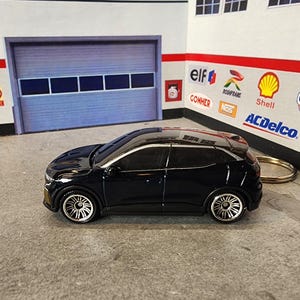 Renault Megane Keychain, Custom 2002 Renault Megane Keychain, Renault Keychain, Premium Keychain