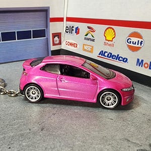 Honda Civic Type R Keychain, 2008 Honda Type R Keychain, Premium Keychain, Premium Keychain