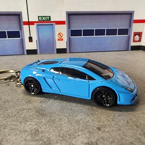 Lamborghini Gallardo Keychain, Custom Lamborghini Gallardo Police Car  Keychain, Custom Lamborghini Keychain, Premium Keychain