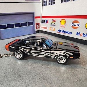 1969 Dodge RT Charger Keychain, 69 Charger Keychain, Dodge Keychain, Charger RT Keychain, Premium Keychain