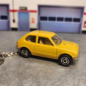 Honda Civic CVCC Keychain, 1976 Honda Civic CVCC Keychain, Civic Keychain, Honda Keychain