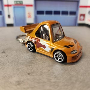 Toyota Supra Keychain, Toyota Keychain, Custom 1994 Supra Keychain, Toyota Keychain, Cartoon Keychain