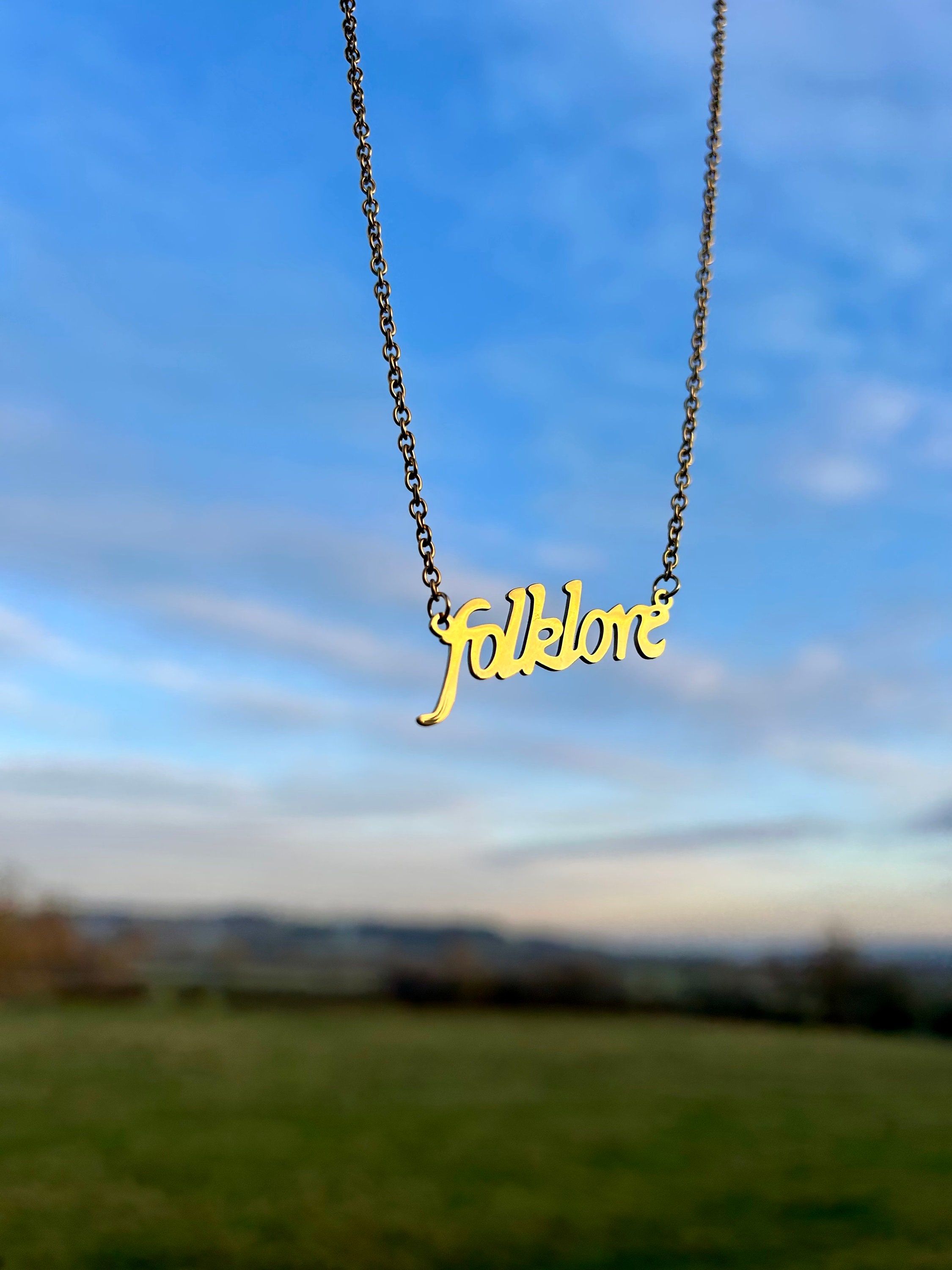 Taylor Swift Necklaces, Jewellery, Folklore and Evermore Etsy UK