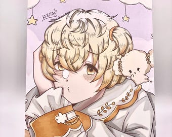 Cogimyun and Myunna Sanrio Fragaria Memories Print 5x7, 8.5