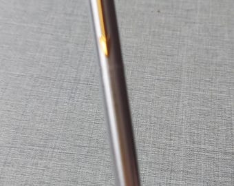 Parker Jotter Stainless Steel GT / Made in UK / Vintage Ballpoint Pen / Classic Parker / Tested