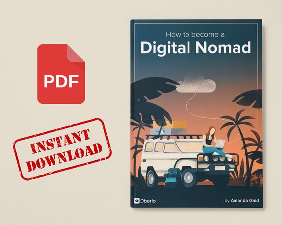 How to become a Digital Nomad Ebook PDF Instant Download