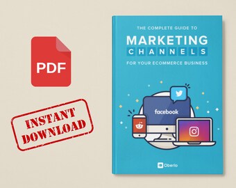 Canaux de marketing Ebook PDF à téléchargement immédiat