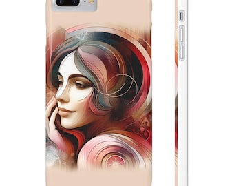 Herzensflüstern: Verzauberte Liebesmuse Handy - Cover - eine verliebte Frau