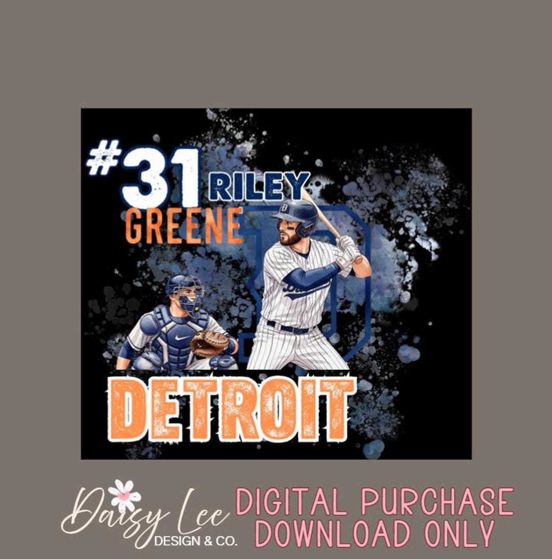 Digital Riley DIGITAL: Riley Greene Detroit Baseball T-shirt Design – #31 Fan Art ...