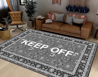 Keep Off Rug, Cool Rug, Popular Keep Off Decor, Keep Off Carpet, Keep Off, Rug For Living Room, Decorative Rug, Office Rug, Luxury Rug