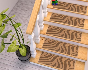 Traditional Vintage Step Rugs, Stair Runner, Stair Rug, Stair Decor, Custom Stair Rug, Stair Treads, Machine Washable Rug, Non-Slip Rug
