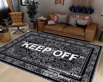 Keep Off Rug: Street Fashion Living Room Rug
