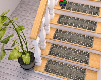 Traditionell kollektion Trappsteg, Trappmattor, Trappmattor, Trappdekor, Specialanpassade trappmattor, Enkla mattor Trappsteg, Löparmatta