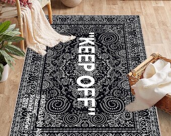 Keep Off Classic Rug, Keep Off Rugs, KeepOff, Living Room Rugs, Cool Rug, Personalized Rug, Street Fashion Rug, Popular Area Rug