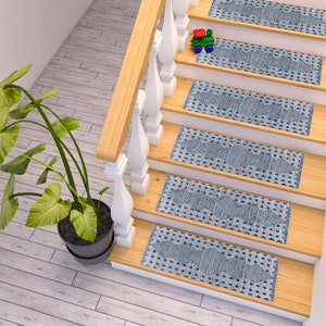 Traditional Collection Stair Treads, Step Rugs, Stair Rugs, Stair Decor, Custom Stair Rugs, Basic Carpet Stair Treads