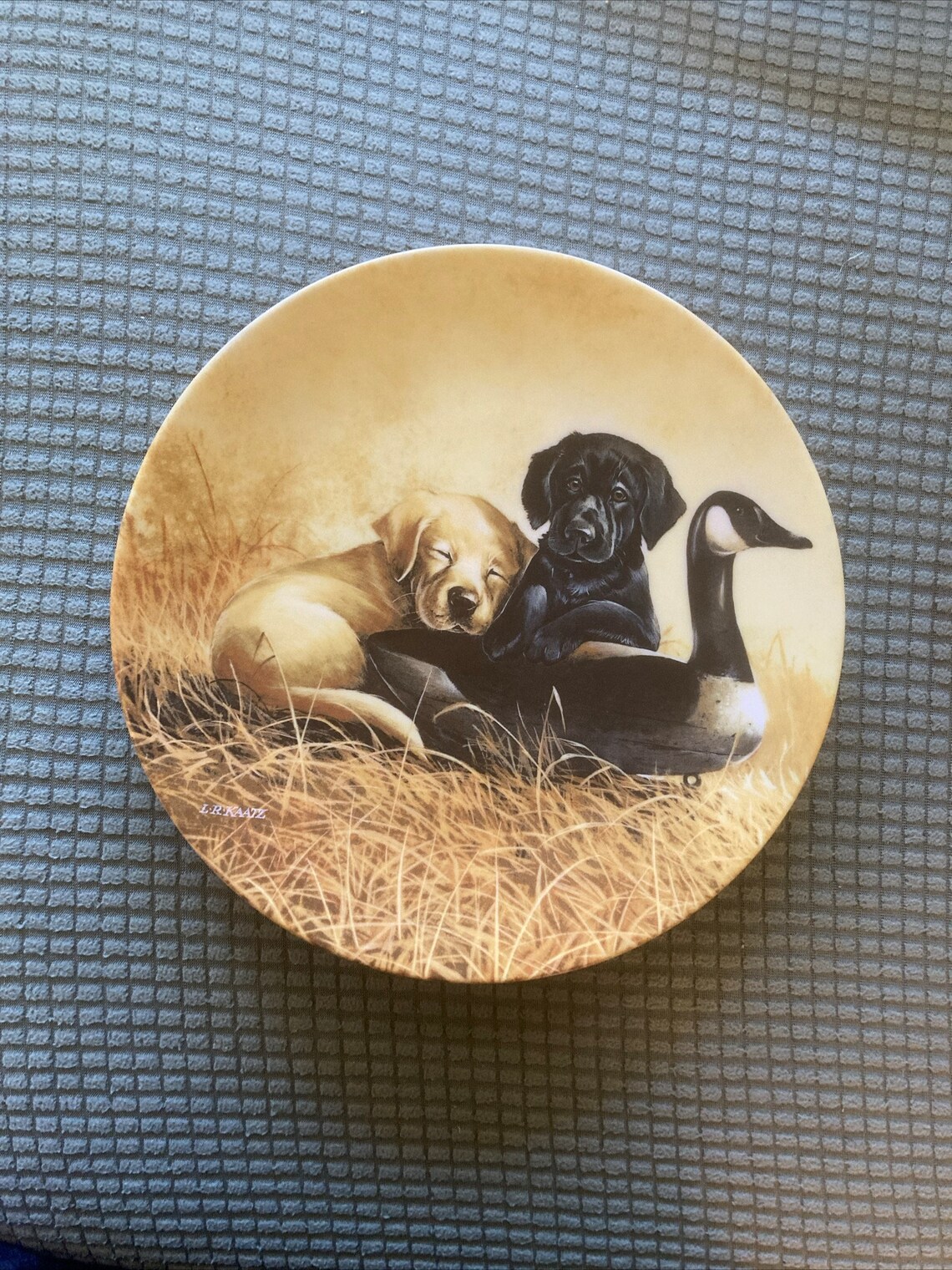 Vintage Knowles Lab Puppies ‘ducking Duty’ Collectors Plate - Etsy