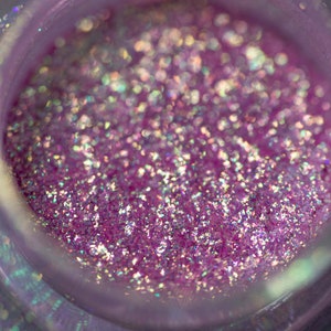 błyszczący wielobarwny sypki pigment w proszku tęczowy duochrome aurora - nr 7