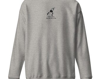 Unisex 'Newcastle United FC Dan Burn' besticktes Sweatshirt