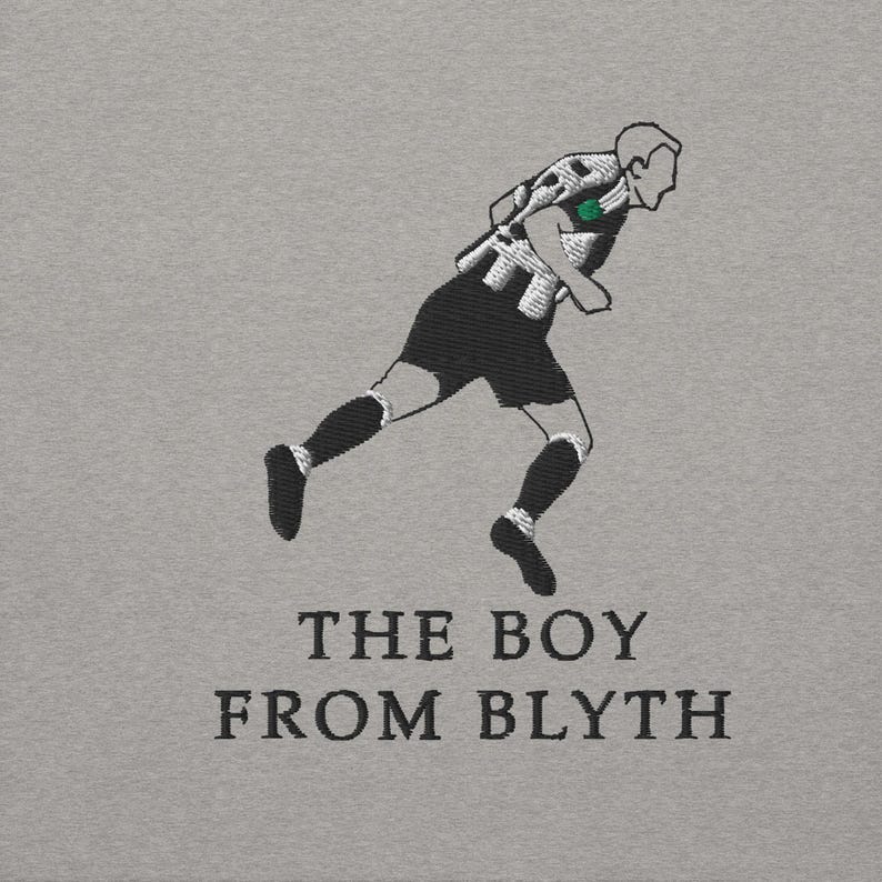 Unisex-tröja med broderi och 'Newcastle United FC Dan Burn'-motiv bild 3
