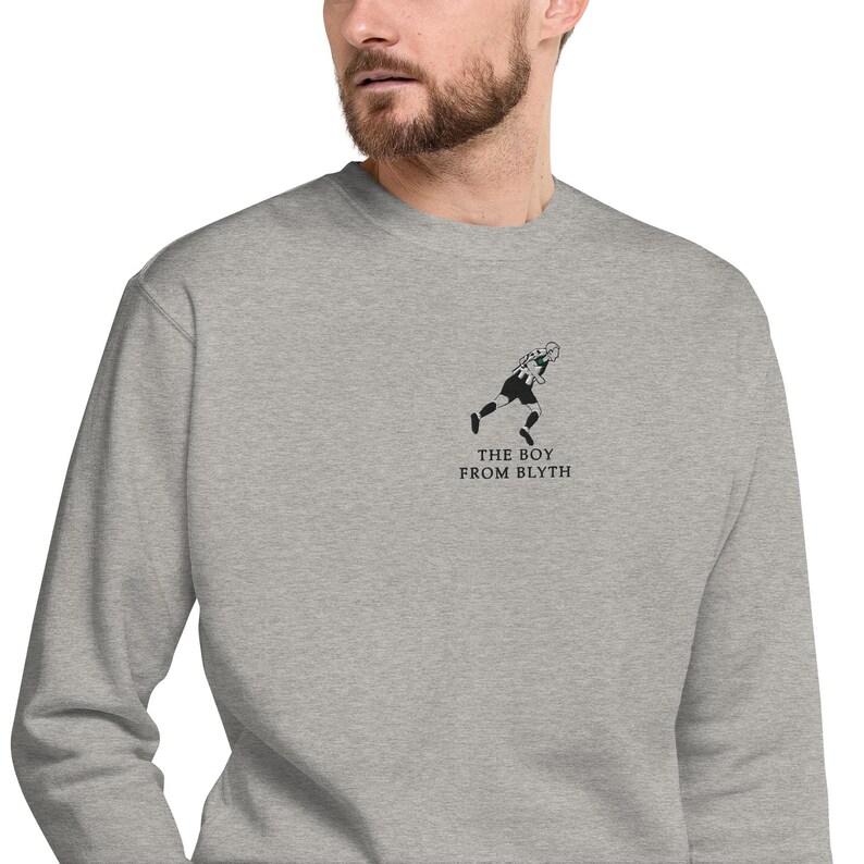 Unisex-tröja med broderi och 'Newcastle United FC Dan Burn'-motiv bild 5