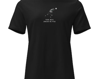 Womens 'Newcastle United FC Dan Burn' Relaxed Embroidered T-Shirt