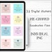 Daily Positive Affirmations, Digital Stickers for Goodnotes, Your ...