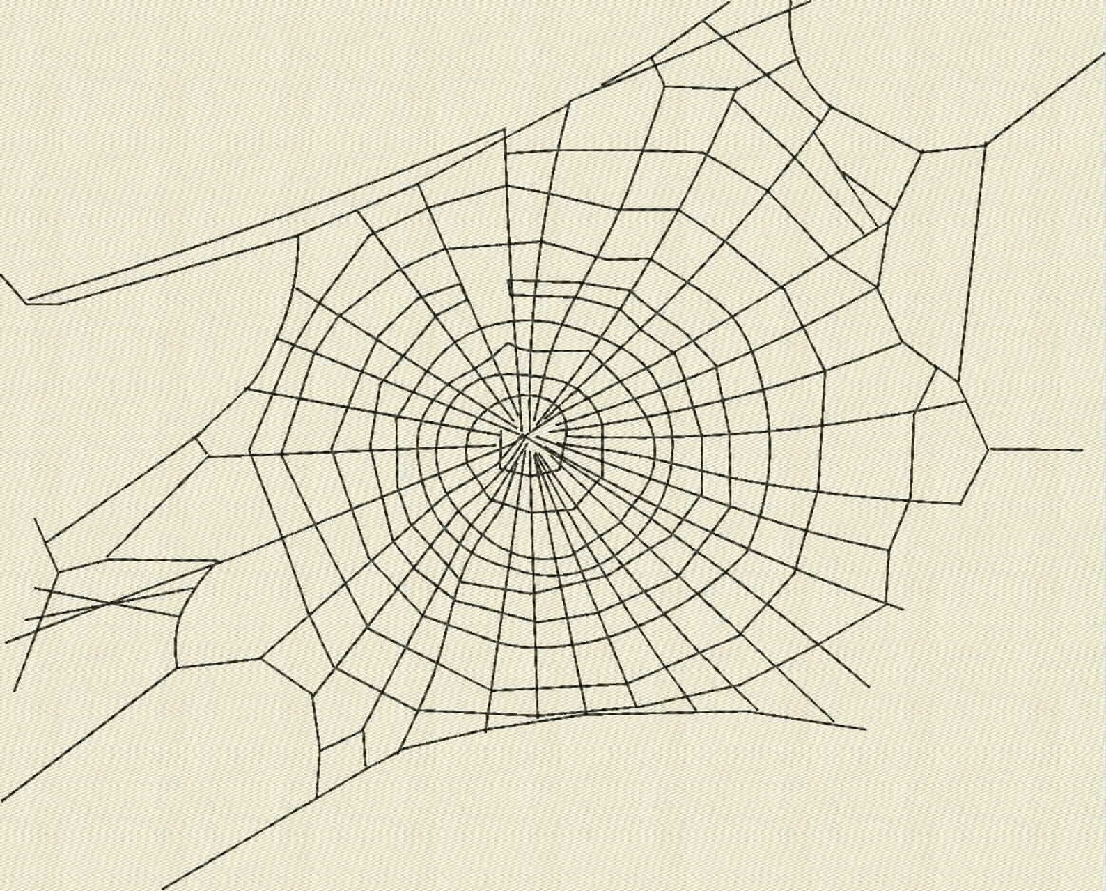 Spider & Web Machine Embroidery Designs - Etsy