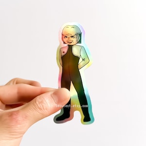 Holographic Ferengi Sticker: Star Trek DS9 Vinyl Decal