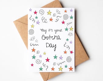 Gotcha Day Pet Card Personalised