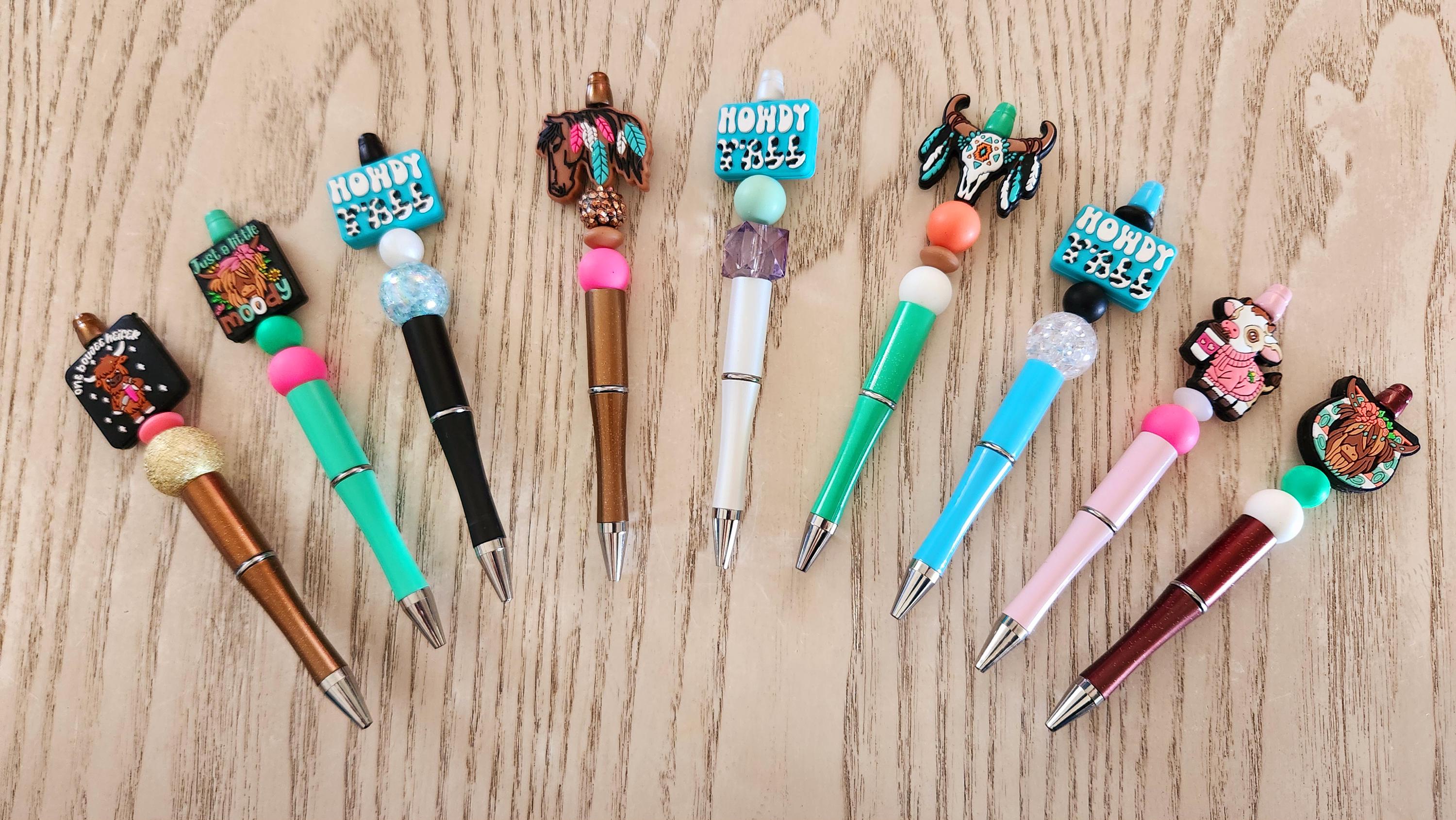 Country Boujee Beaded pens