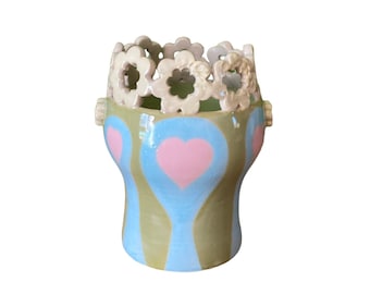 Vase "Reine des Coeurs"