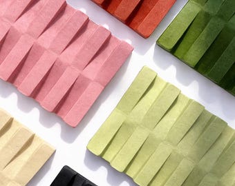 Colourful Soap Dish with Drain Holes | Concrete Soap Dish for Bathroom Sink Decor | Soap Tray | Kitchen Sponge Holder | Bathroom Essential
