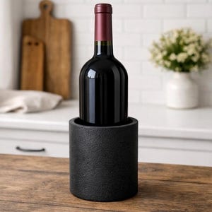 Portautensili in cemento, portautensili rustico, vaso in cemento per bancone da cucina, barattolo in cemento per utensili da cucina, decorazione industriale per cucina immagine 14