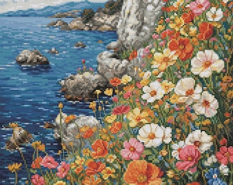 Counted Cross Stitch Kit Luca-S Summer perfume, all materials included