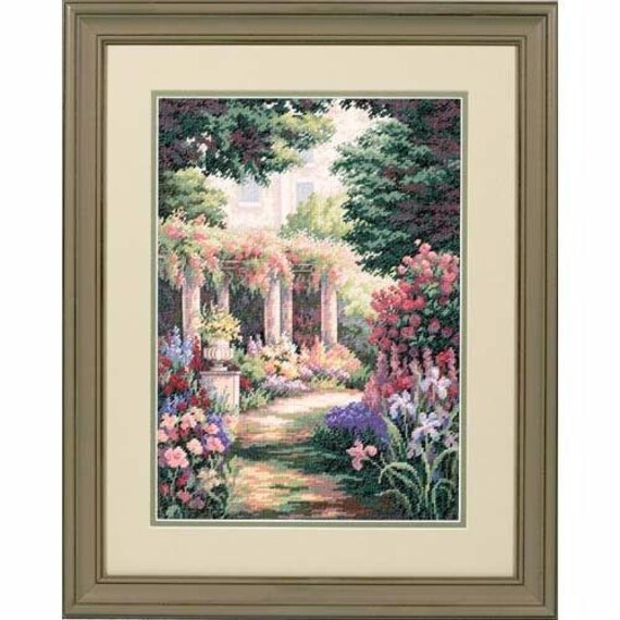 Dimensions Gold Collection Counted Cross Stitch Kit, Floral